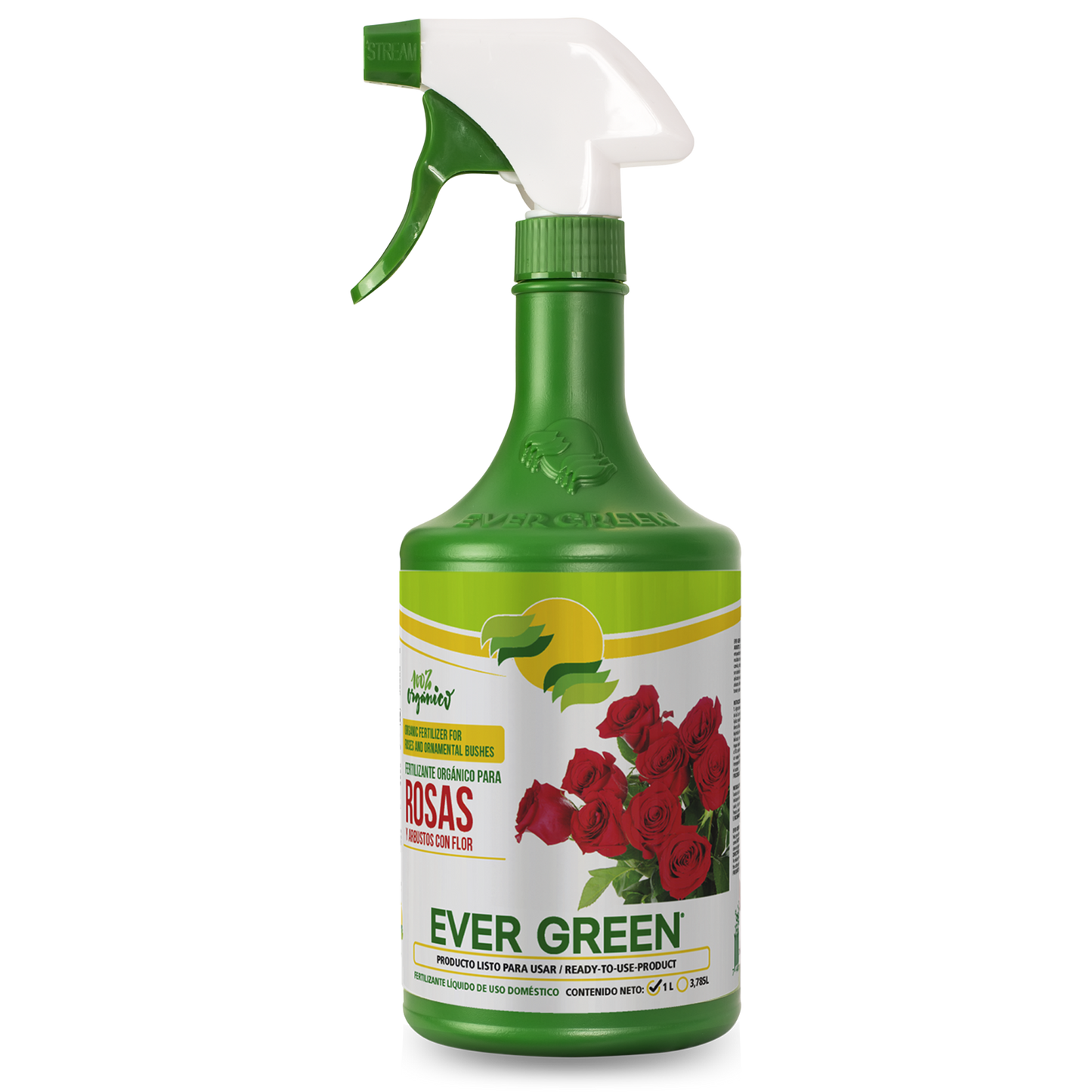Organic fertilizer for roses and flowering shrubs