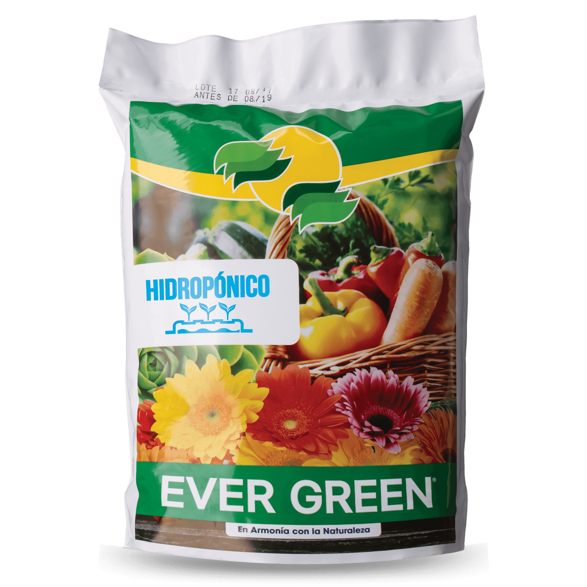 Ever Green Sustrato para Cultivos Hidropónicos – Planta o flor natural en maceta. Disponible en Curridabat.