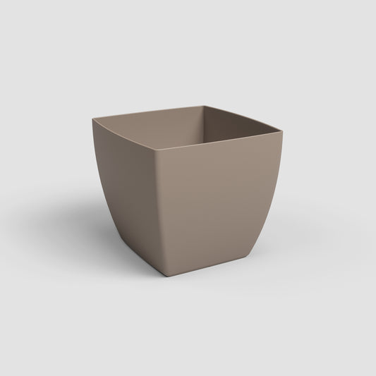 MACETA SIENA TAUPE MATTE